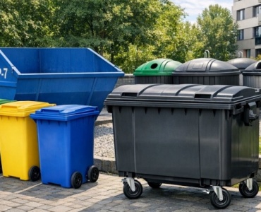 Pojemniki na odpady komunalne - praktyczne rozwiązania dla firm i osiedli